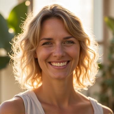 Photo de Camille Martin, professeur de yoga